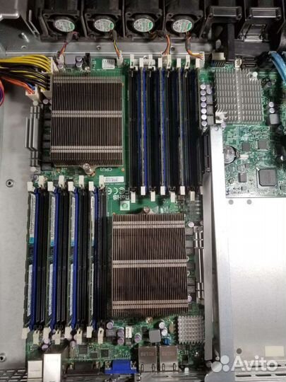 Сервер Super Micro 32ядра 64гб озу