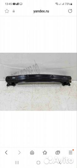 Усилитель переднего бампера лада веста