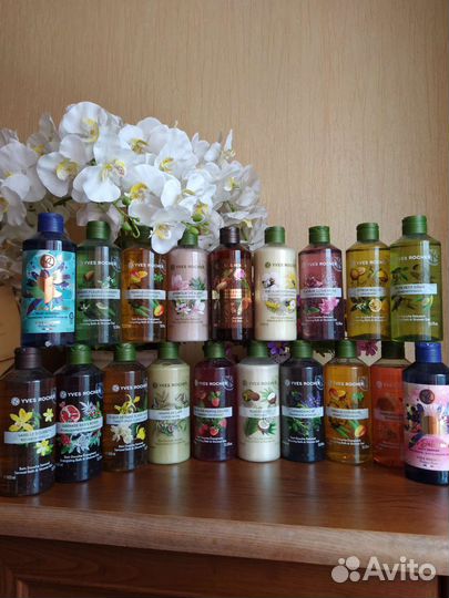 Yves Rocher. Гели для душа, мыло