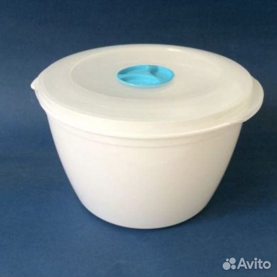 Миска 3 л глубокая с крышкой для свч, Бытпласт
