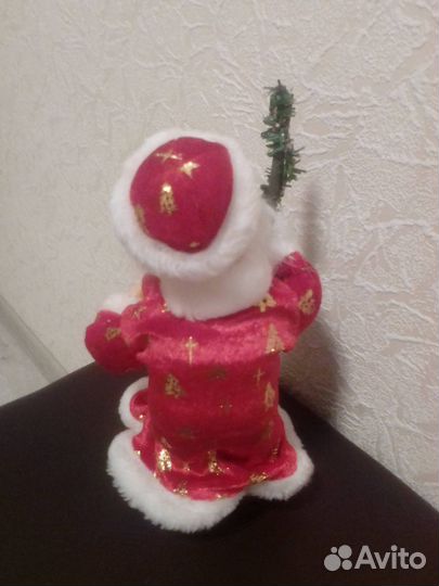 Дед мороз музыкальный фирменный новый