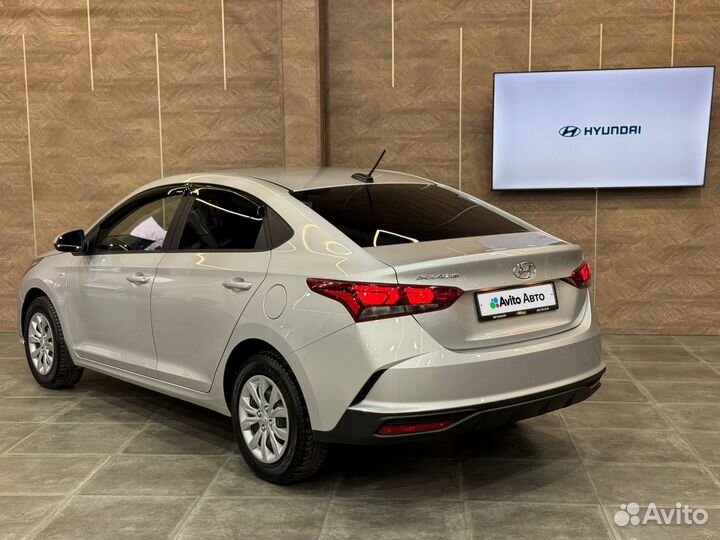 Hyundai Solaris 1.6 МТ, 2021, 38 000 км