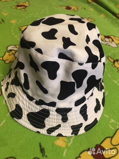 Панама в принт коровы