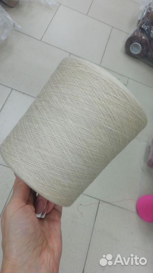 Бобинная пряжа, 100 хлопок