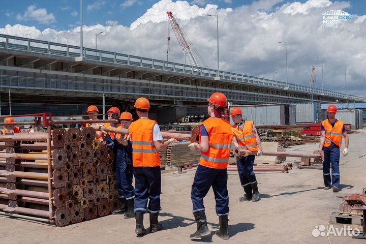 Монолитные работы на мосту/ РФ/ Вахта/ г. Казань