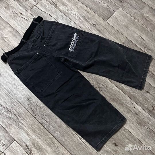 Джинсы трубы широкие оверсайз