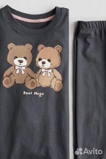 Пижама для девочки Н&М 110 116