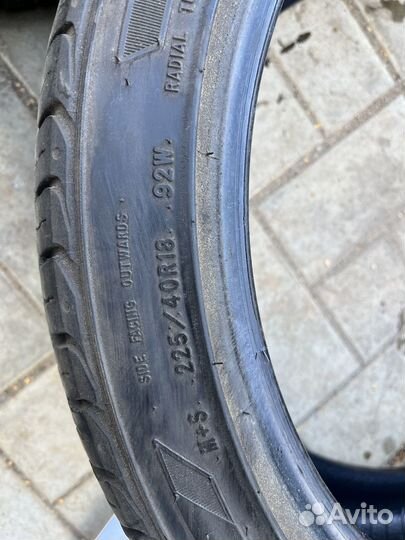 Goodyear Eagle Sport 2 225/40 R18 и 255/35 R18 92W
