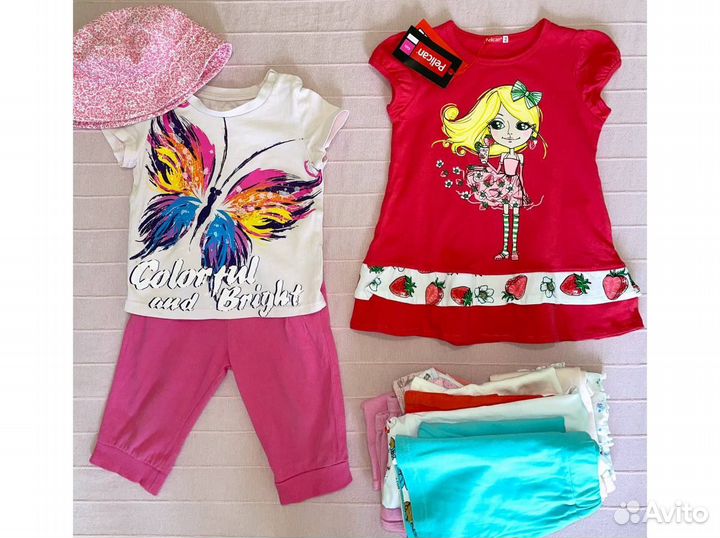Вещи пакетом 92 на девочку для девочки