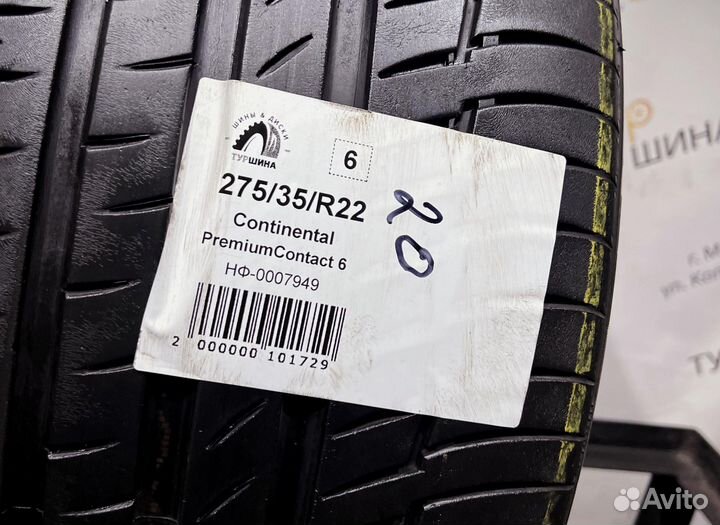 Continental PremiumContact 6 275/35 R22 94Y
