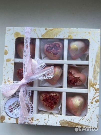 Конфеты на 14 февраля ручной работы