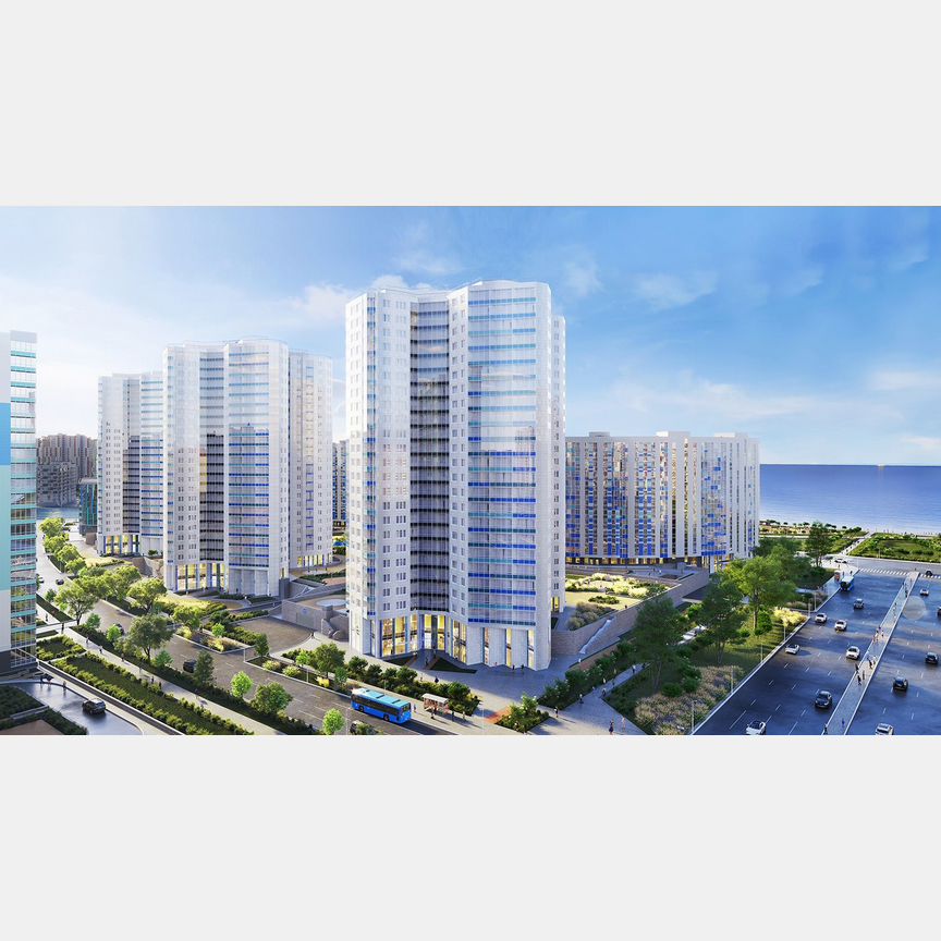 3-к. квартира, 89 м², 8/24 эт.