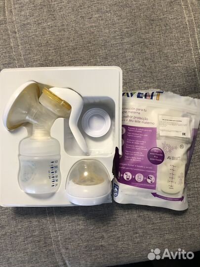 Молокоотсос ручной avent