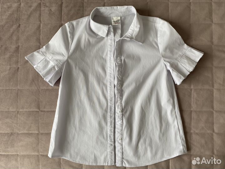 Школьная блузка 128