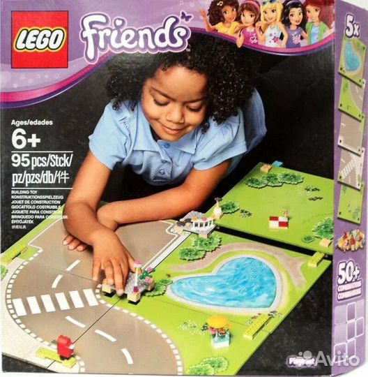 Lego Friends Playmats