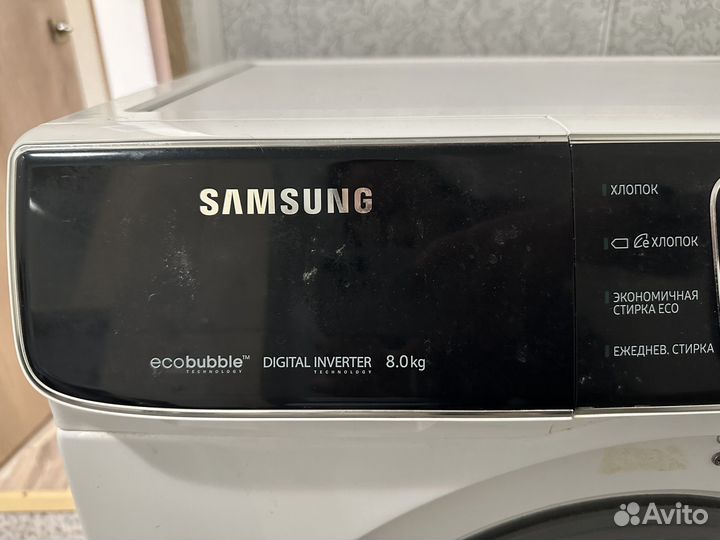 Стиральная машина samsung eco bubble 8кг