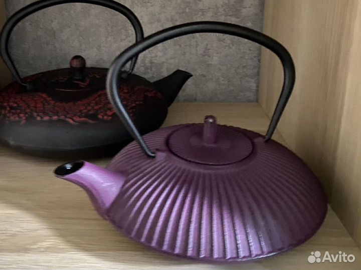 Чайник заварочный чугун новый