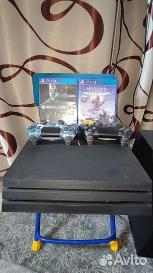 Sony playstation 4 PS4 pro 1tb с играми