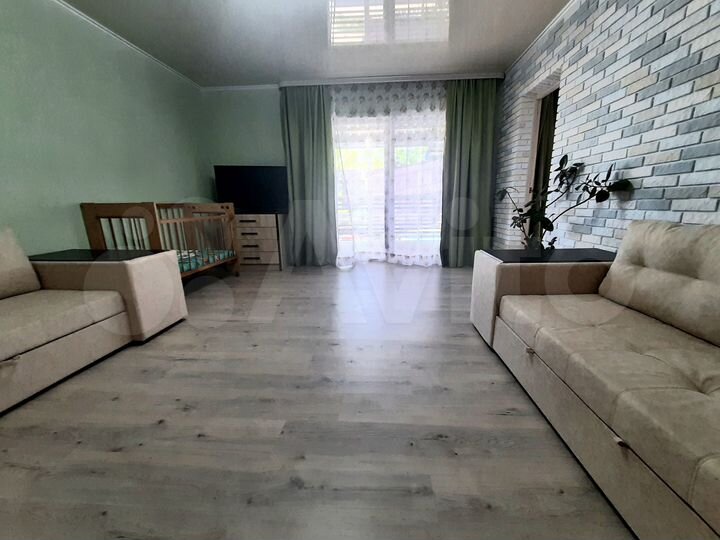 Комната 55 м² в 2-к., 2/2 эт.