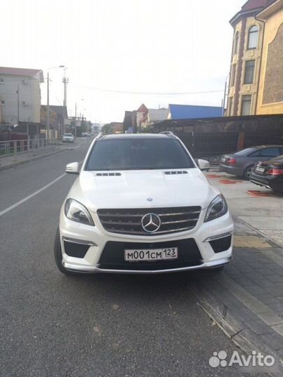 Тюнинг Mercedes ML 63 AMG w166
