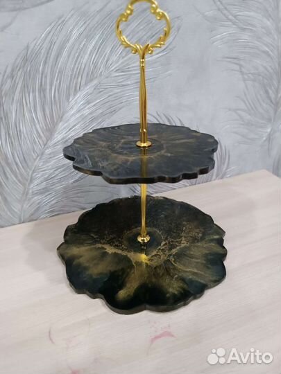 Фруктовница из эпоксидной смолы