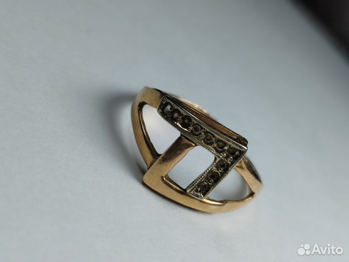 Золотое кольцо СССР женское