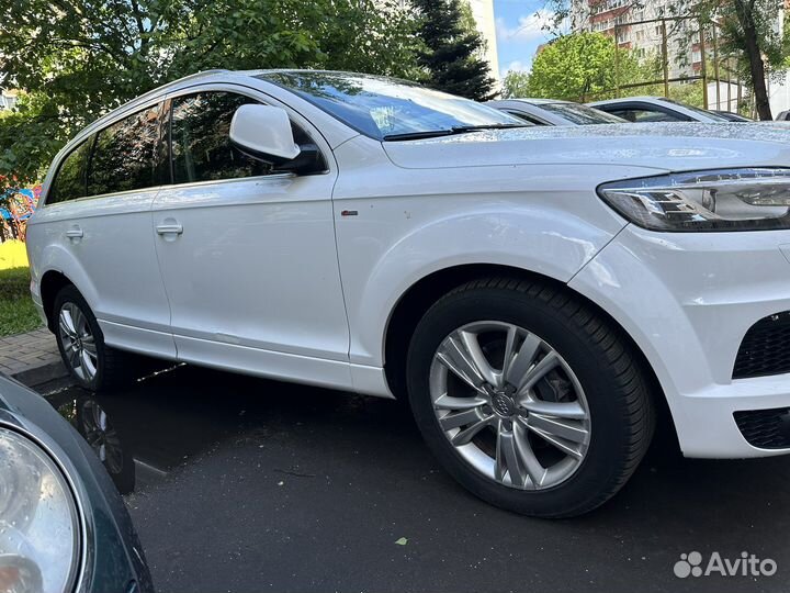 Диски и шины на audi q7 r19