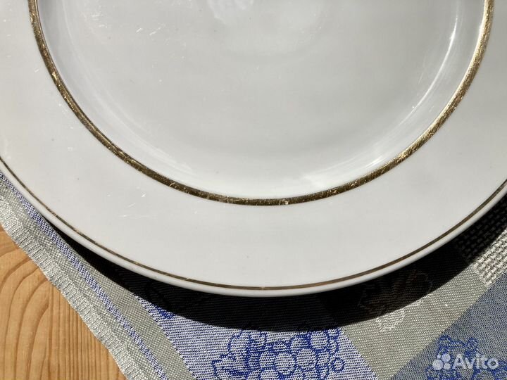 Блюдо Дулево фарфор СССР