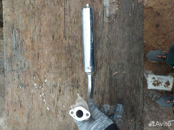 Глушитель для мотовелосипеда