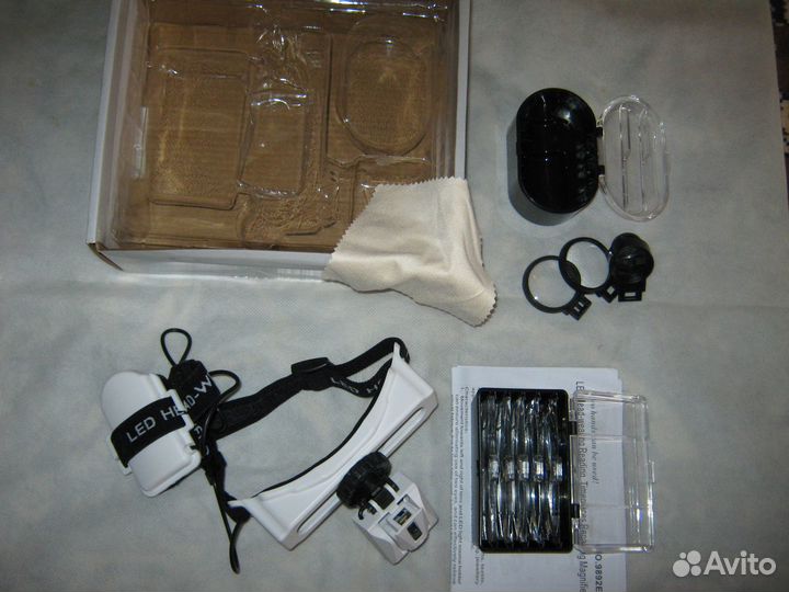 Увеличительные очки для мелких работ