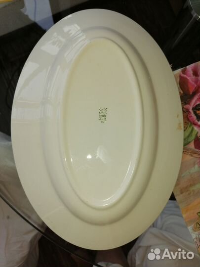 Два овальных блюда СССР