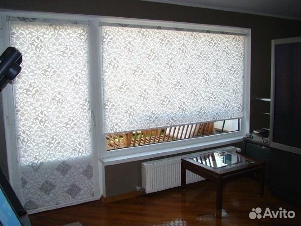 Кассетные рулонные шторы