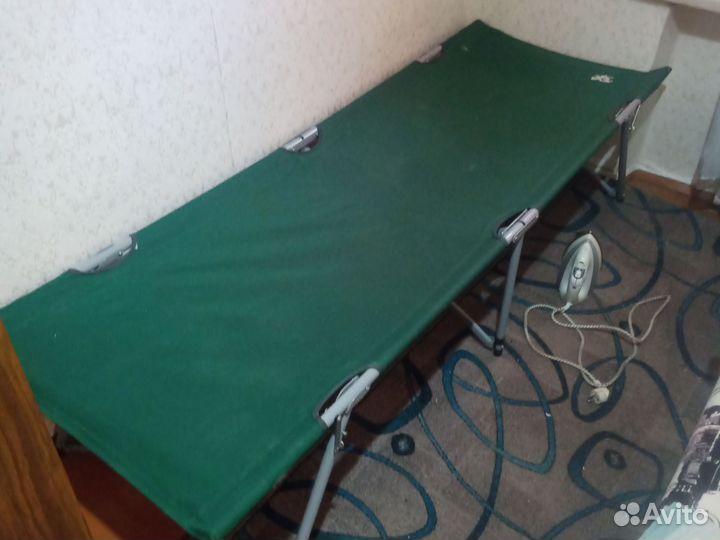 Раскладушка туристическая бу