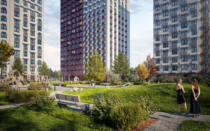 1-к. квартира, 34,3 м², 5/16 эт.