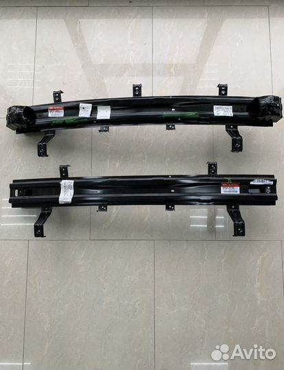 Усилитель бампера на Kia rio