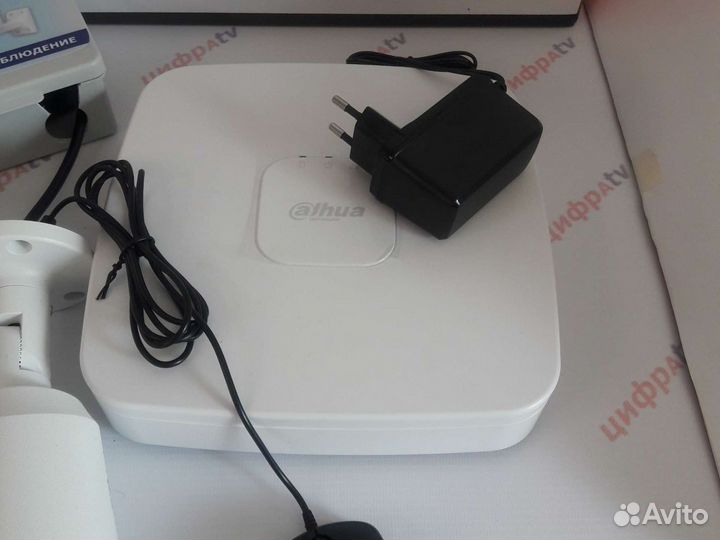 Видеонаблюдение 4Мп регистратор Dahua 7 камер