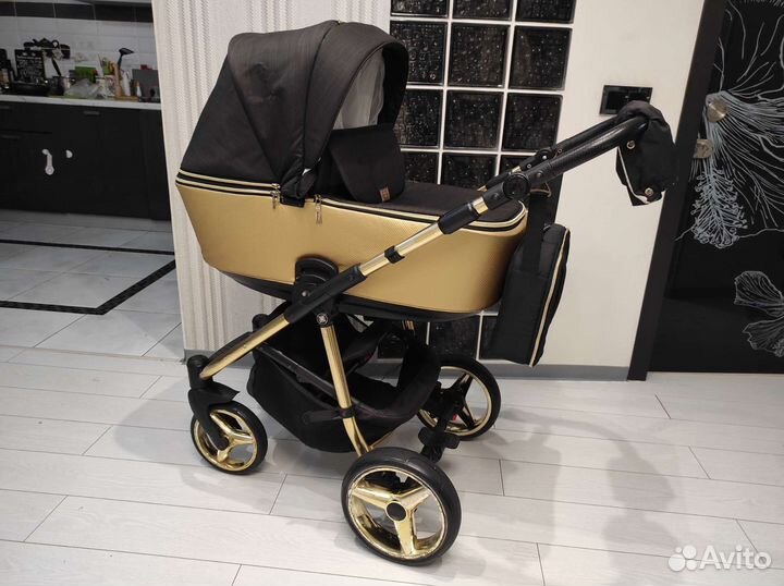 Коляска adamex 3 в 1 экокожа