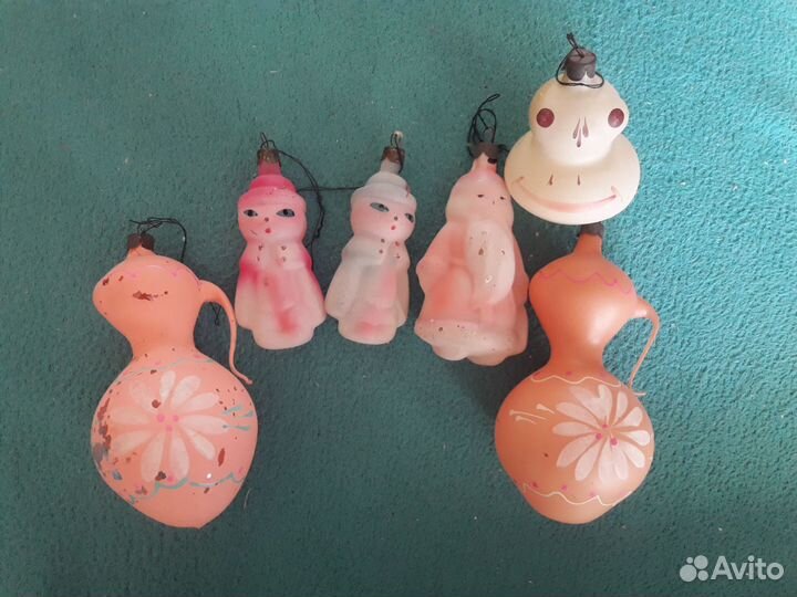 Ёлочные игрушки СССР