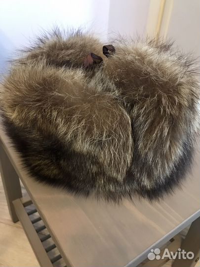 Мужская зимняя шапка ушанка меховая