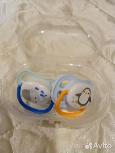 Пустышки Авент 0-6 мес