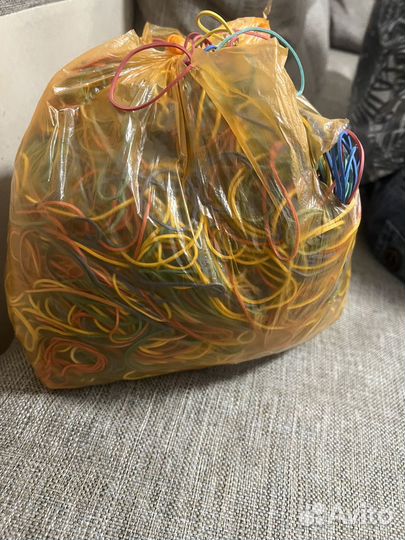 Резинки концелярские по кг