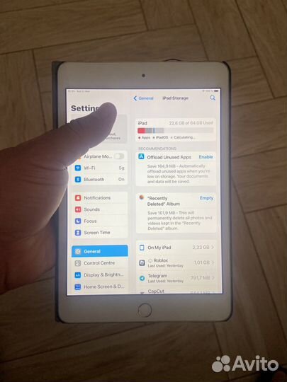 iPad mini 4 wifi 64gb+чехол