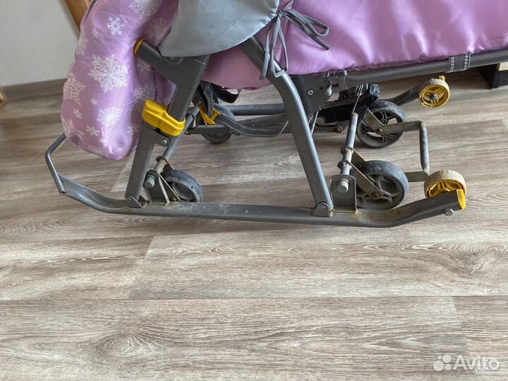 Коляска санки