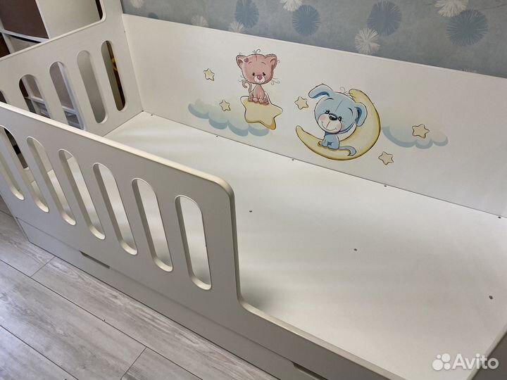 Детская кровать, кроватка домик