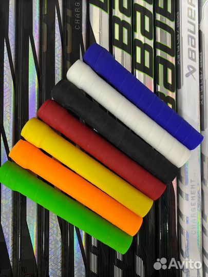 Ручка для хоккейной клюшки (черная)