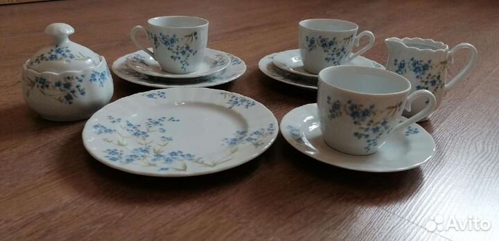 Винтажный кофейный сервиз, Германия