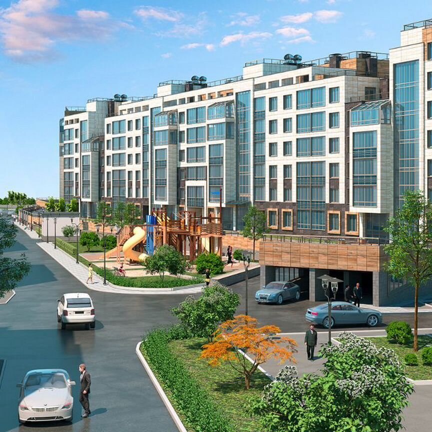 2-к. квартира, 63,9 м², 3/7 эт.