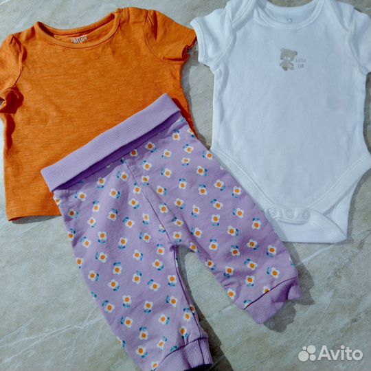 Одежда пакетом для девочки 62