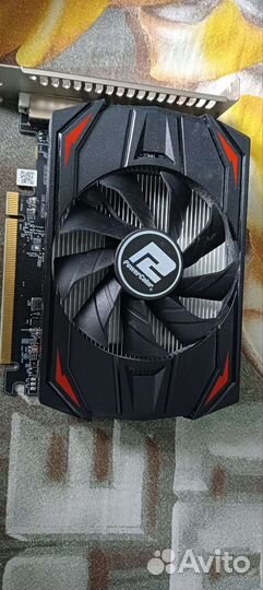 Видеокарта rx550 2gb