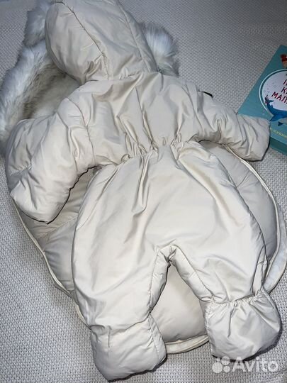 Конверт на выписку зимний с мехом